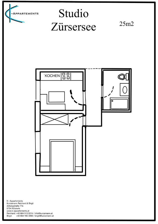 K-Appartements Kloesterle Bagian luar foto
