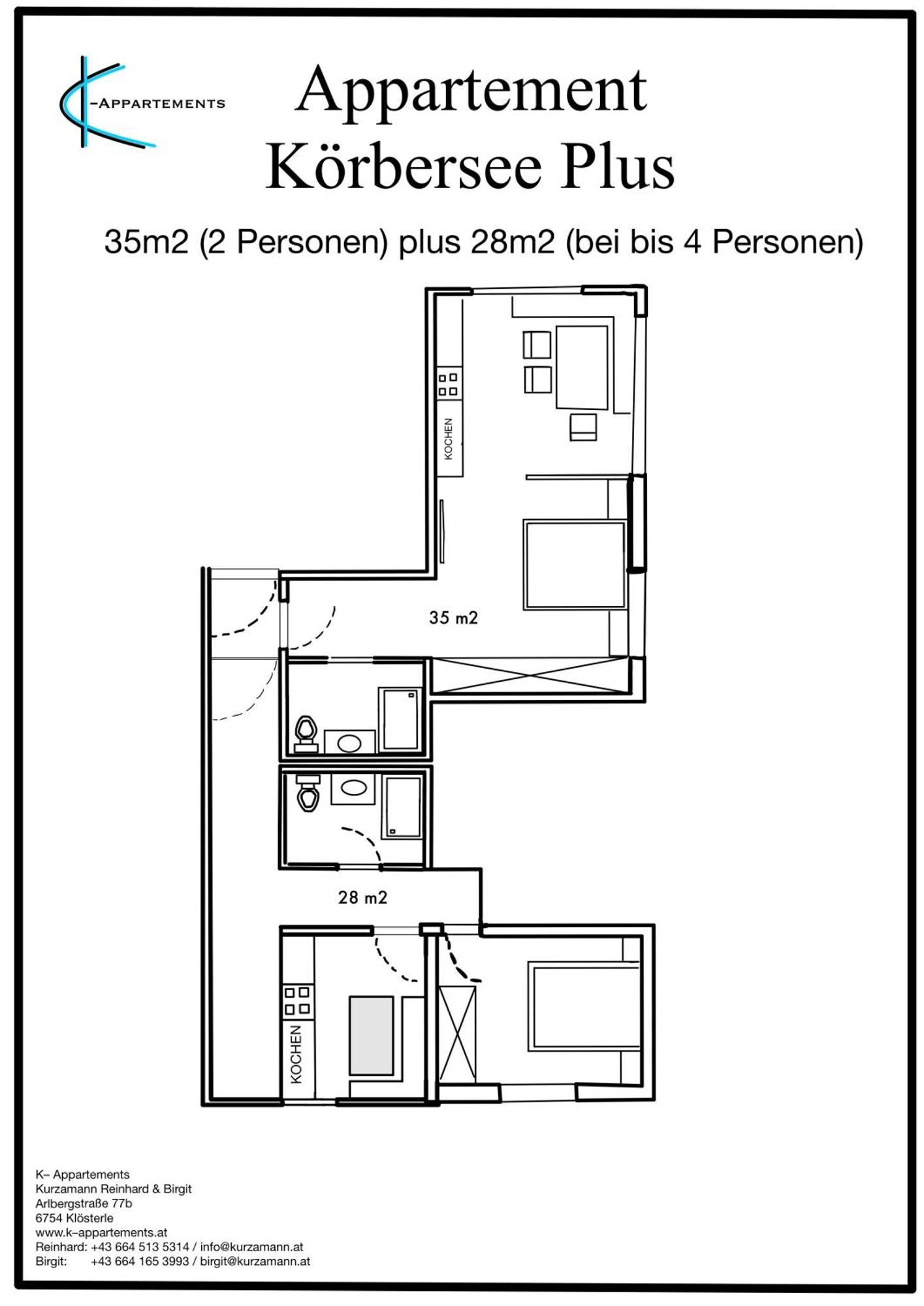 K-Appartements Kloesterle Bagian luar foto